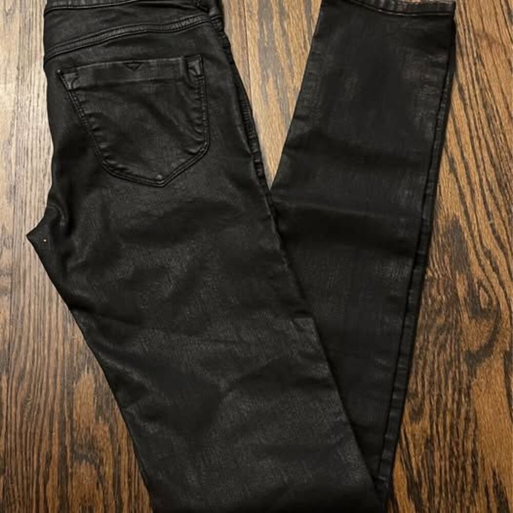 Women’s 27 Diesel Super Slim Jegging Low Waist Black Jeans Livier